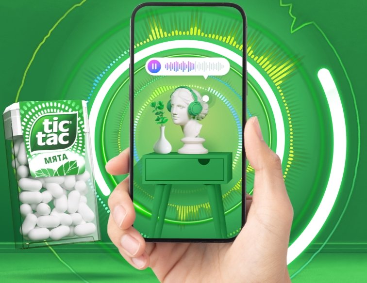 Акция Tic Tac в ВКонтакте «Мир зазвучит с Tic Tac»